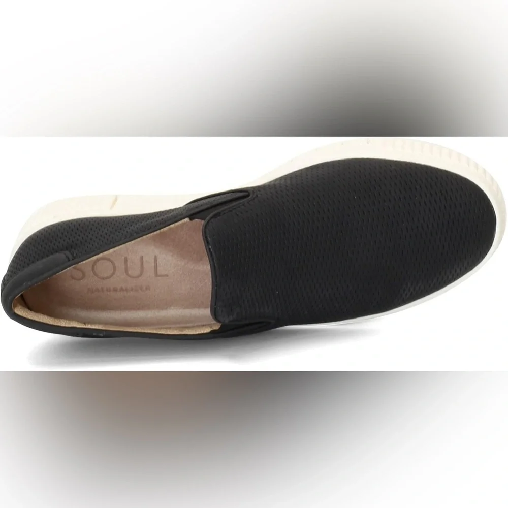 🖤🖤 Naturalizer Women Tia Platform Slip On Fashion Sneaker Size 8M